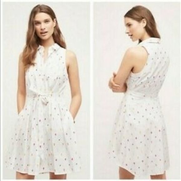 Anthropologie HD in Paris Women's Sz. 4 Paleta Pocketed Popsicle Dress - Picture 1 of 8